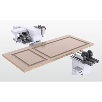 CNC stroj za obradu vratnih krila KDT Tip KHM-660