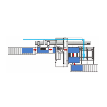 Pretočni 6 Stranski CNC Stroj KDT KD-612 KS